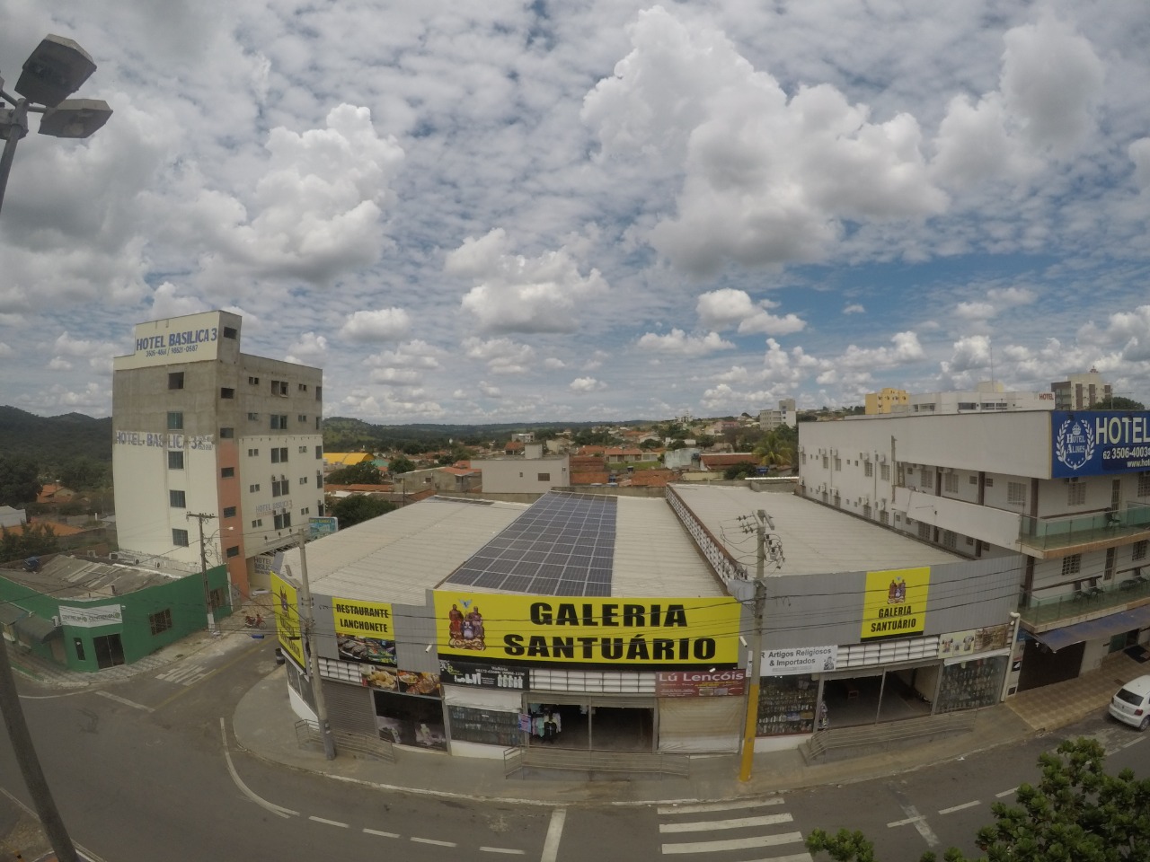 Gerador Solar Fotovoltaico 35,1KWP Galeria Santuário – Trindade GO