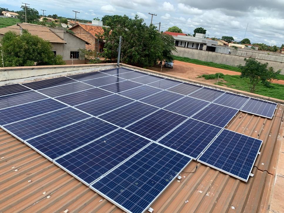 Gerador Solar Fotovoltaico 9,9KWP Setor dos Lagos – Mozarlândia GO