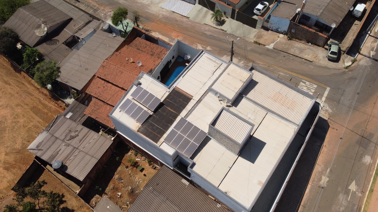 Gerador Fotovoltaico 5,36KWP Vila Jaiara Leste – Anápolis GO