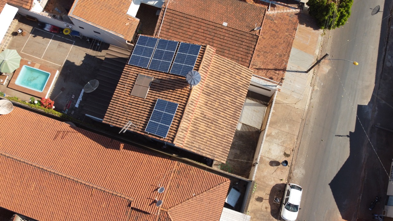 Gerador Solar Fotovoltaico 4,02KWP – Anápolis GO