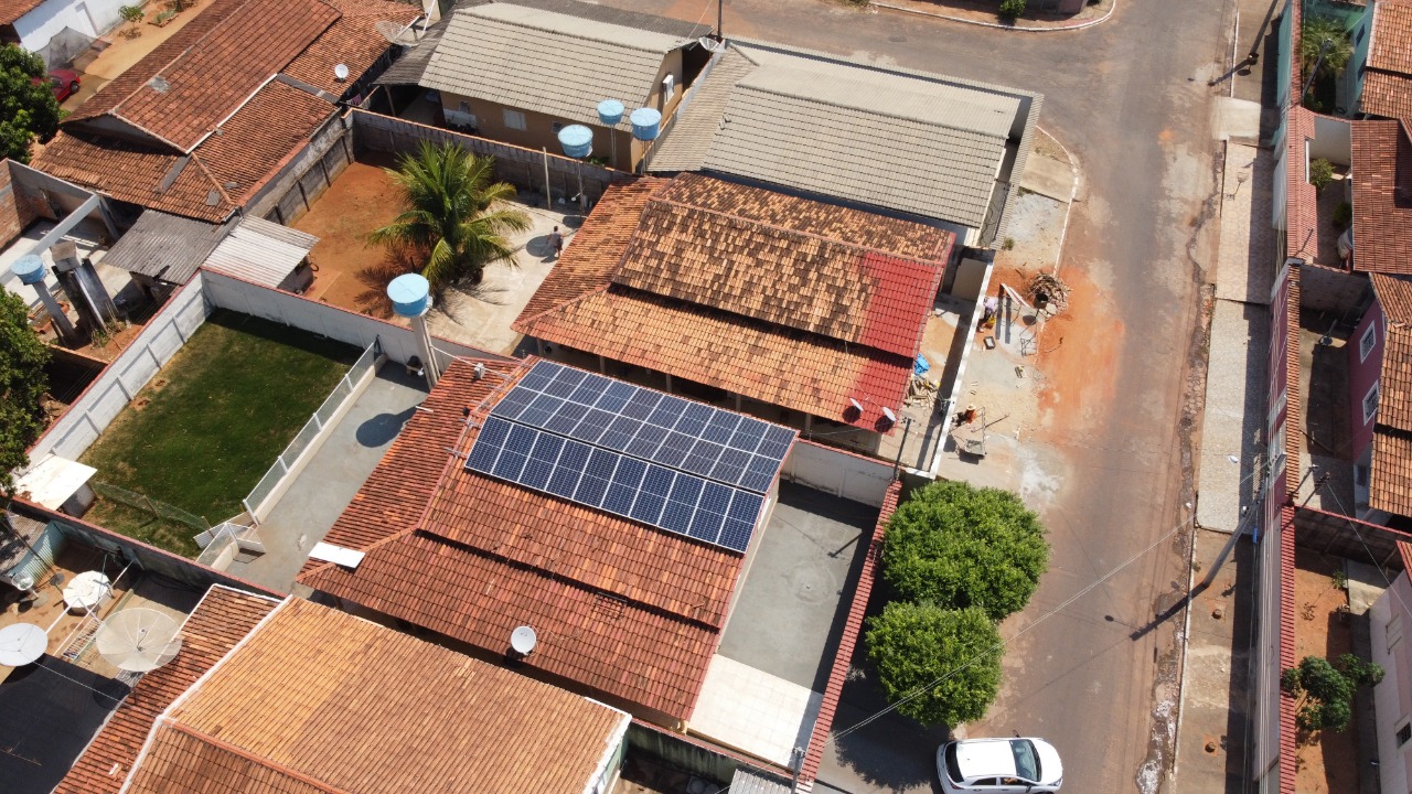 Gerador Solar Fotovoltaico 11,88KWP St. Mônica – Mozarlândia GO