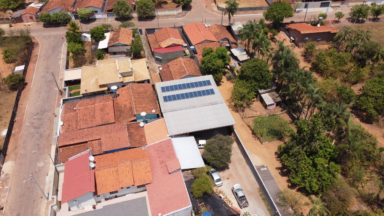 Gerador Solar Fotovoltaico 8,04 KWP Setor Central – Mozarlândia GO